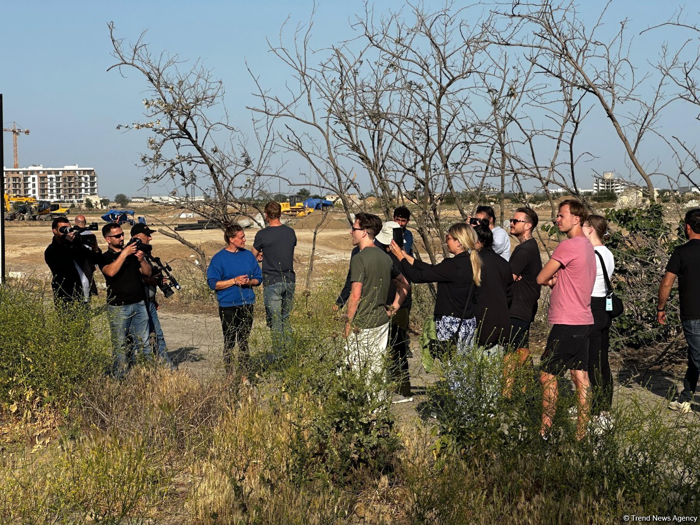 Norwegian travelers' visit to Azerbaijan's Aghdam comes to end (PHOTO)