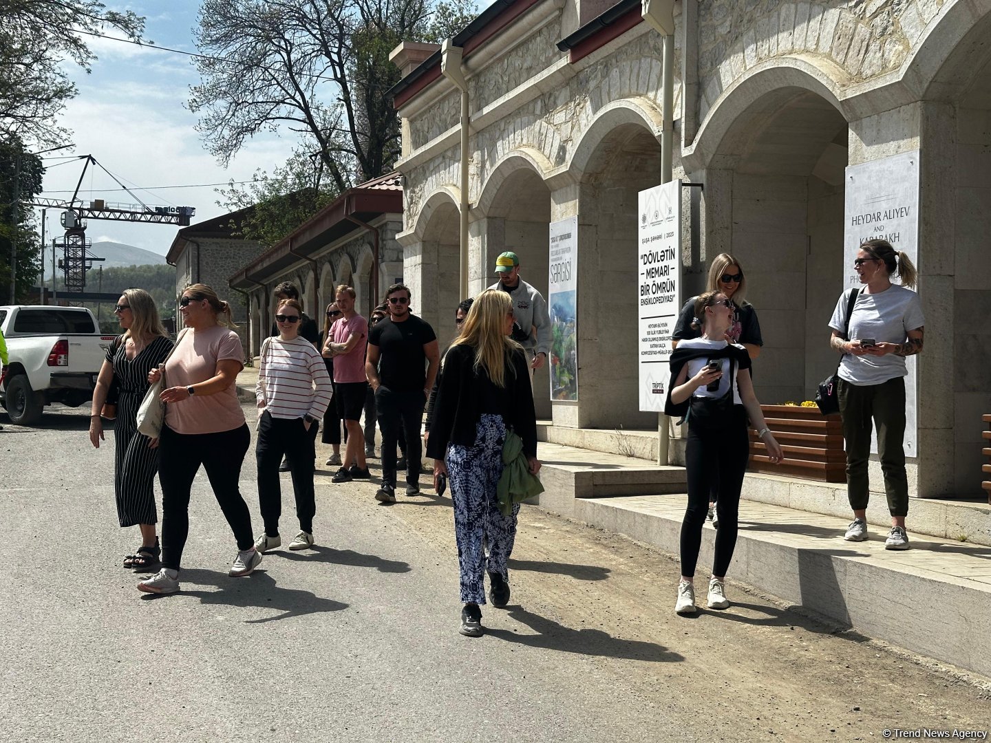 Norwegian travelers arrive in Azerbaijan's Shusha city (PHOTO)