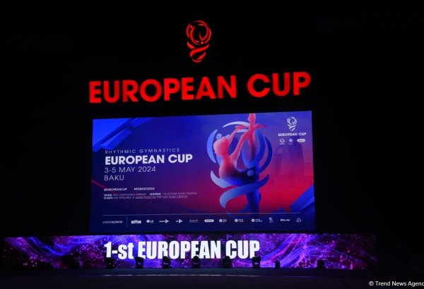 Кубок Европы в Баку: среди юниорок первое место в упражнениях с обручем заняла грация из Израиля