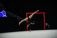 Azerbaijani athlete advances to European Rhythmic Gymnastics Cup finals in Baku (PHOTO)