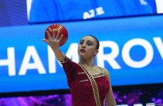 Azerbaijani athlete advances to European Rhythmic Gymnastics Cup finals in Baku (PHOTO)