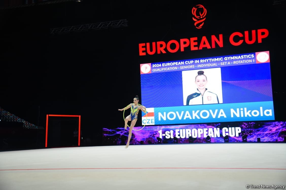 European Rhythmic Gymnastics Cup kicks off in Azerbaijan's Baku (PHOTO)