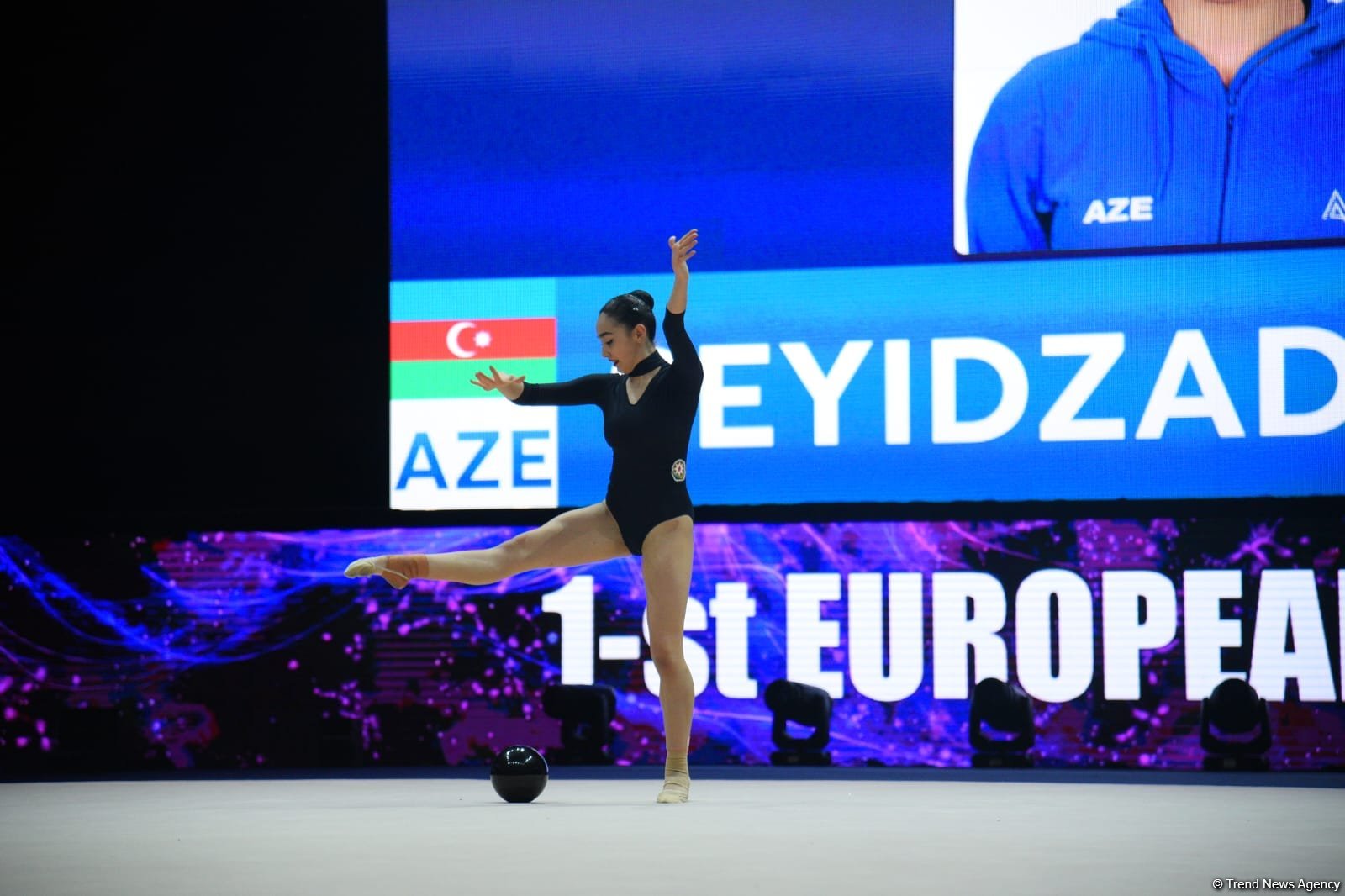 Azerbaijani athlete advances to European Rhythmic Gymnastics Cup finals in Baku (PHOTO)