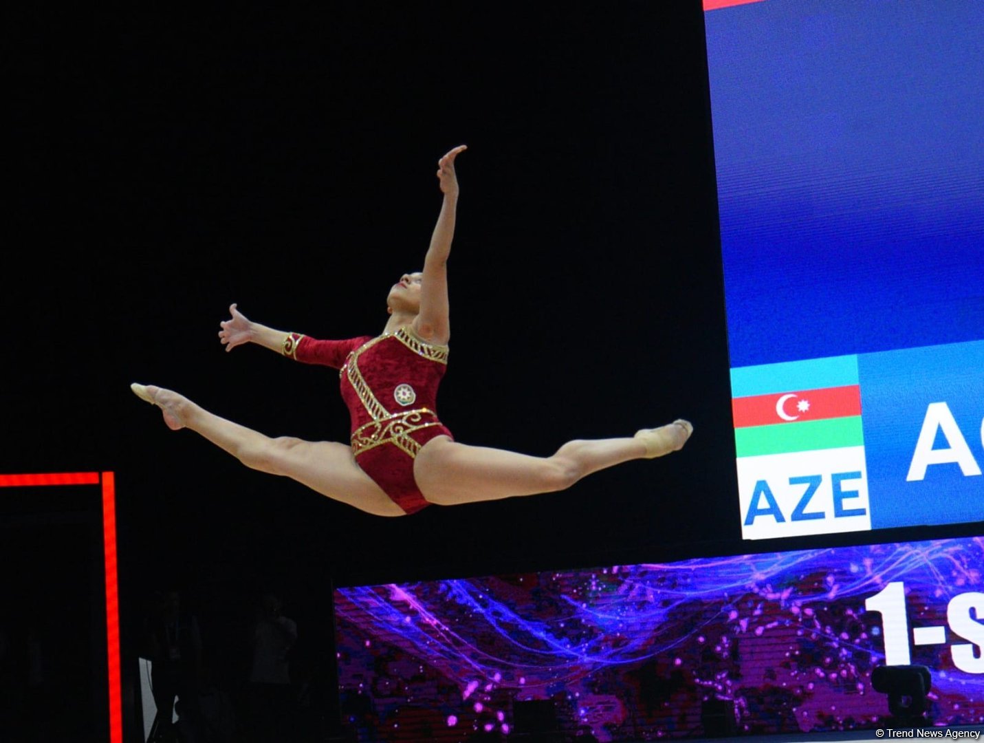 Azerbaijani athlete advances to European Rhythmic Gymnastics Cup finals in Baku (PHOTO)