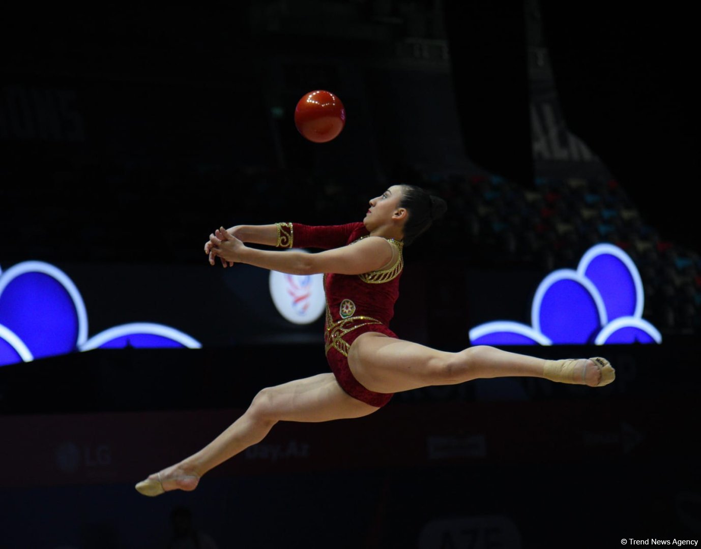 Azerbaijani athlete advances to European Rhythmic Gymnastics Cup finals in Baku (PHOTO)