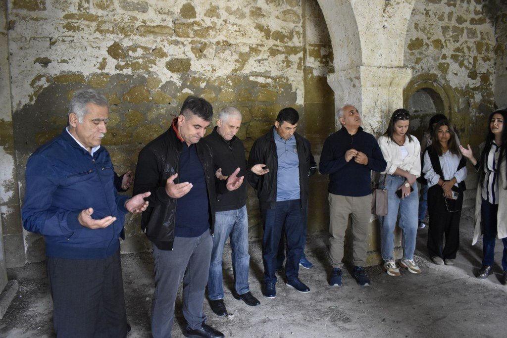 Dini konfessiyaların nümayəndələri Suqovuşan və Talışda olublar (FOTO)