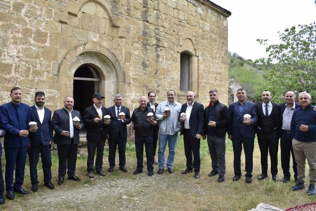Dini konfessiyaların nümayəndələri Suqovuşan və Talışda olublar (FOTO)