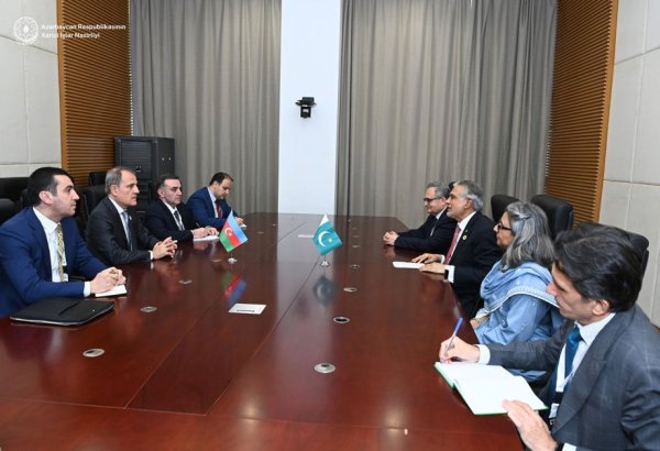 Azerbaijani FM meets with Pakistani counterpart