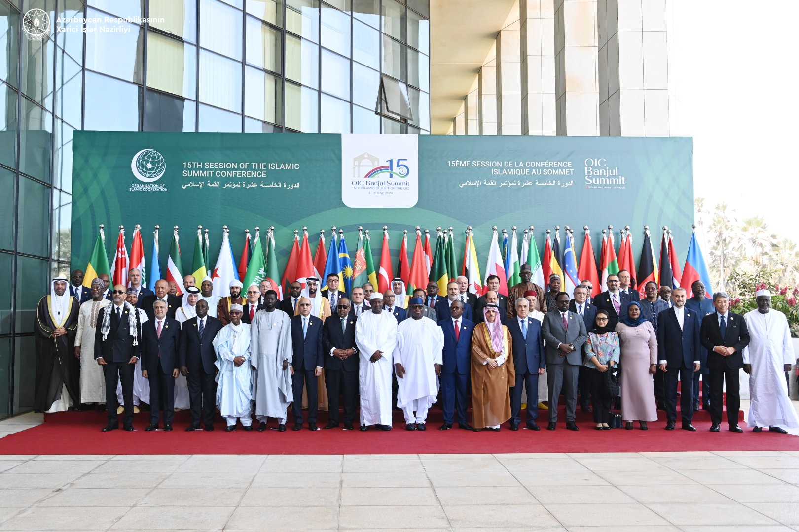 Джейхун Байрамов выступил на 15-м Исламском саммите ОИС (ФОТО)