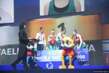 Кубок Европы в Баку: церемония награждения победительниц кросс-баттлов (ФОТО)