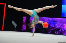 European Rhythmic Gymnastics Cup welcomes Azerbaijani athlete in quarterfinals (PHOTO)