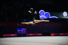 European Rhythmic Gymnastics Cup welcomes Azerbaijani athlete in quarterfinals (PHOTO)