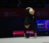 European Rhythmic Gymnastics Cup welcomes Azerbaijani athlete in quarterfinals (PHOTO)