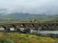 Норвежские путешественники ознакомились с Худаферинским мостом (ФОТО)