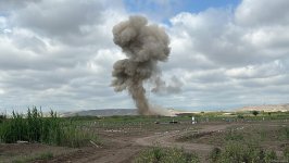 Foreign travelers observe mine clearance process in Azerbaijan's Jabrayil (PHOTO/VIDEO)