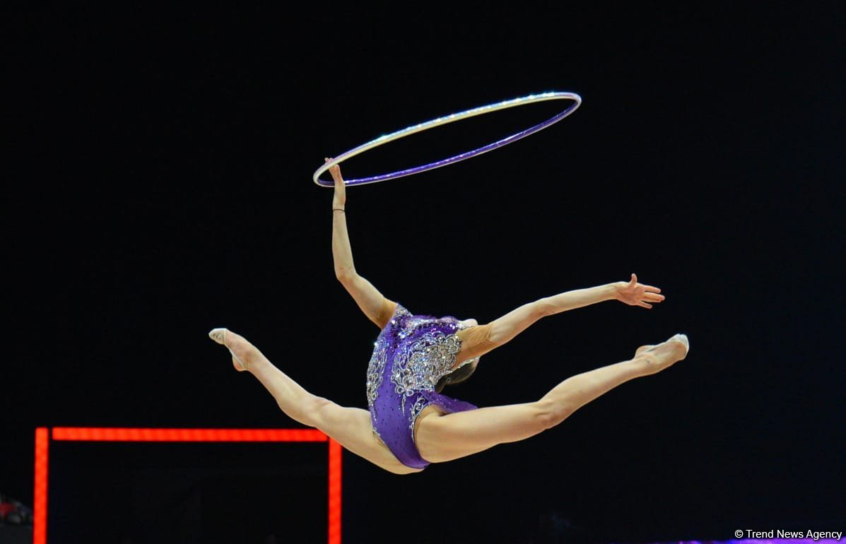 European Rhythmic Gymnastics Cup welcomes Azerbaijani athlete in quarterfinals (PHOTO)