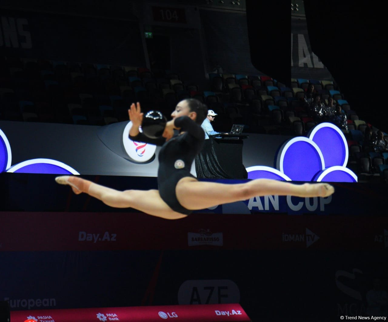 European Rhythmic Gymnastics Cup welcomes Azerbaijani athlete in quarterfinals (PHOTO)