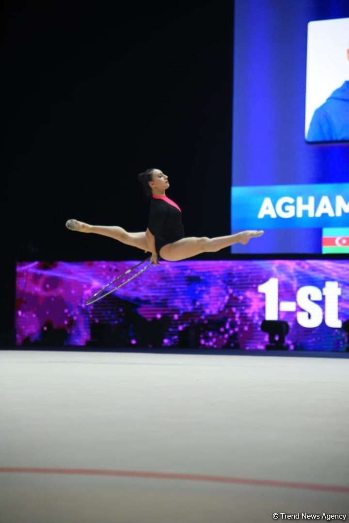 European Rhythmic Gymnastics Cup welcomes Azerbaijani athlete in quarterfinals (PHOTO)