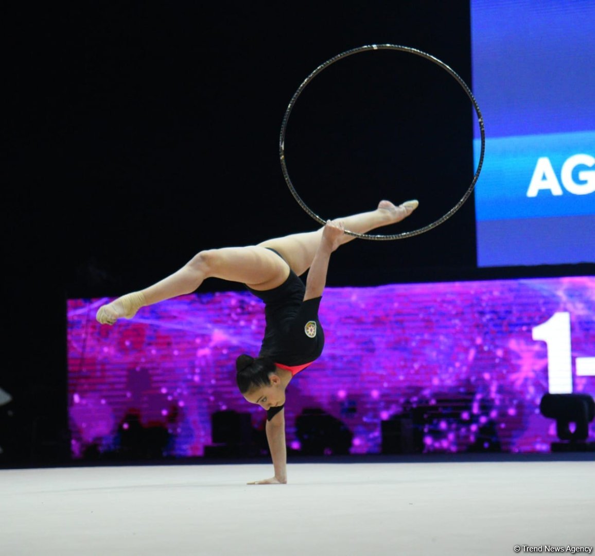 European Rhythmic Gymnastics Cup welcomes Azerbaijani athlete in quarterfinals (PHOTO)