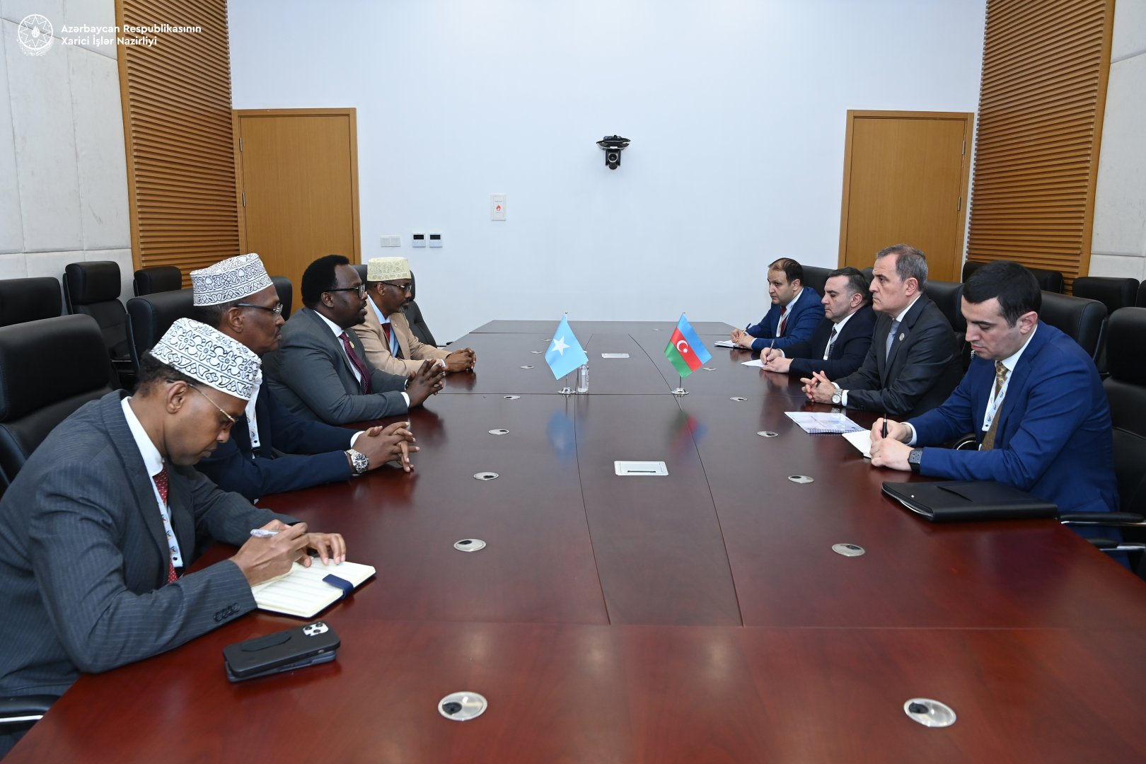 Ceyhun Bayramov Somali Baş nazirinin müavini ilə görüşüb (FOTO)