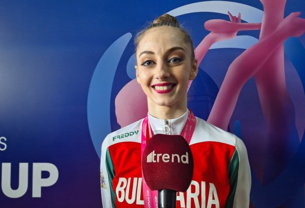 Азербайджан прекрасно организовывает гимнастические соревнования - Боряна Калейн