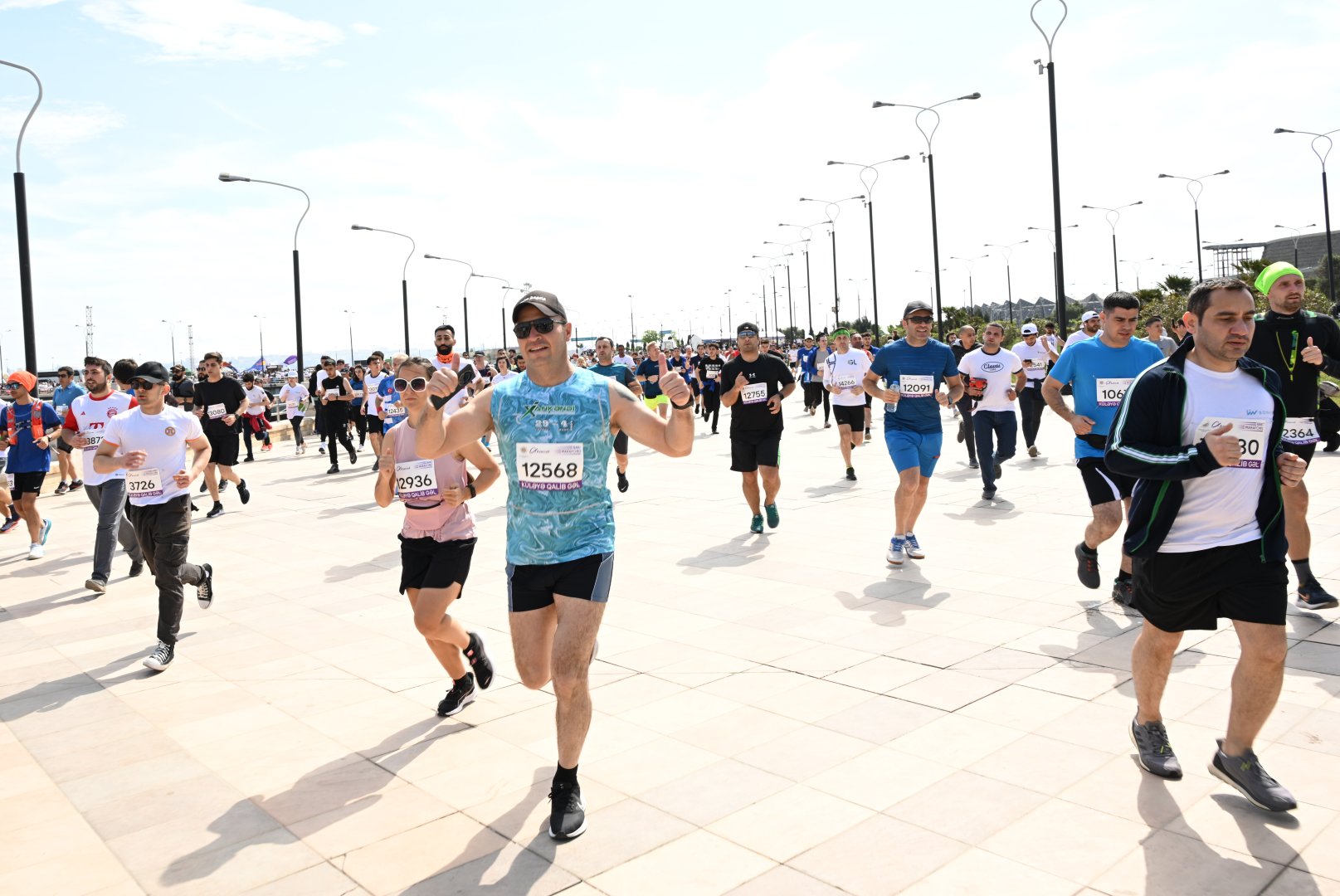 Heydər Əliyev Fondunun təşəbbüsü ilə keçirilən “Bakı marafonu 2024” başa çatdı (FOTO)