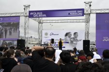 Heydər Əliyev Fondunun təşəbbüsü ilə keçirilən “Bakı marafonu 2024” başa çatdı (FOTO)