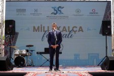 İçərişəhərdə Milli Xalça Festivalının açılışı baş tutub (FOTO)
