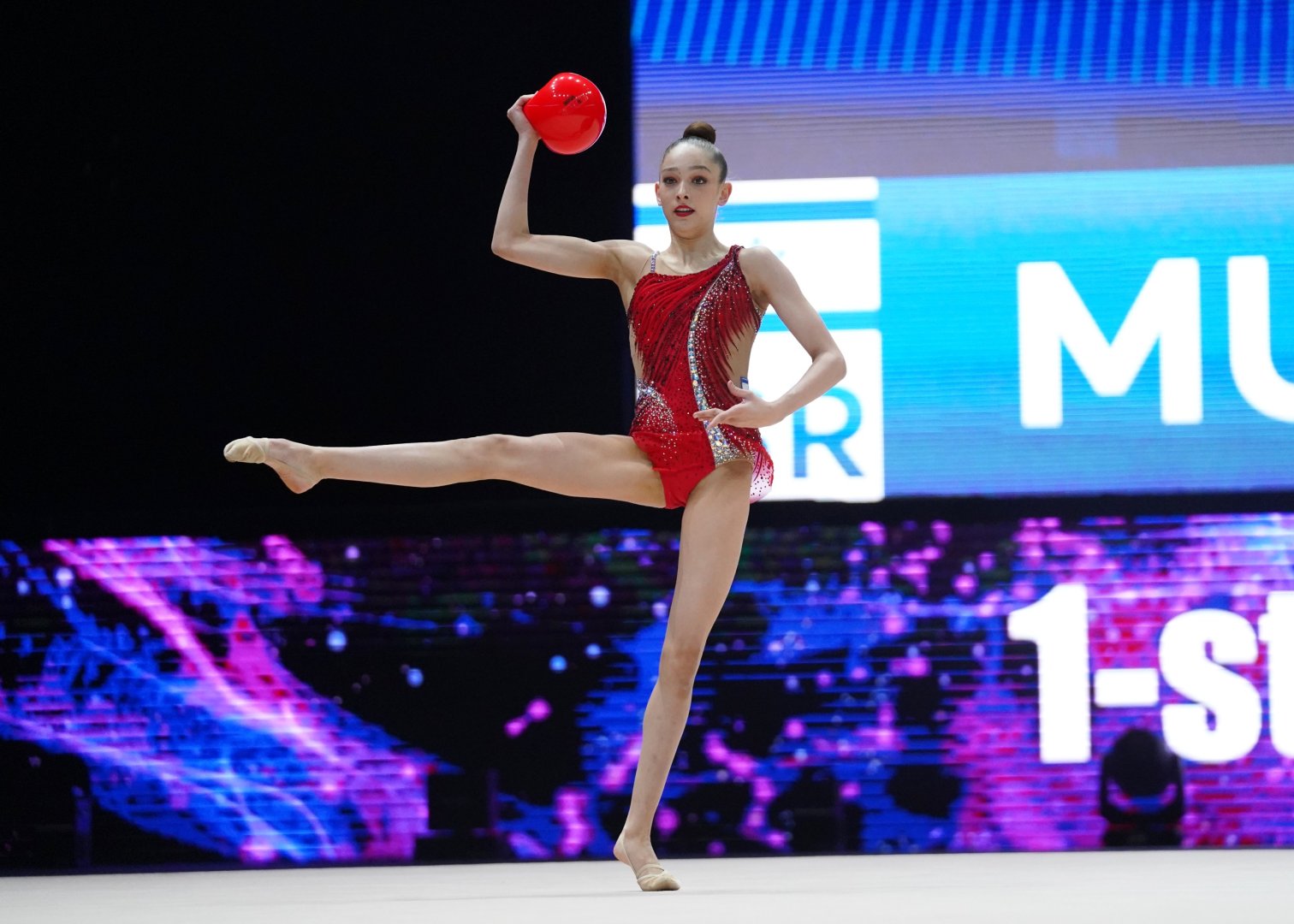 Azerbaijani athletes compete in finals of European Cup in Rhythmic Gymnastics in Baku (PHOTO)