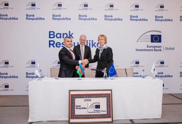 Dünyanın nəhəng maliyyə institutu olan Avropa İnvestisiya Bankı və Bank Respublika arasında əməkdaşlıq müqaviləsi bağlandı! (FOTO)