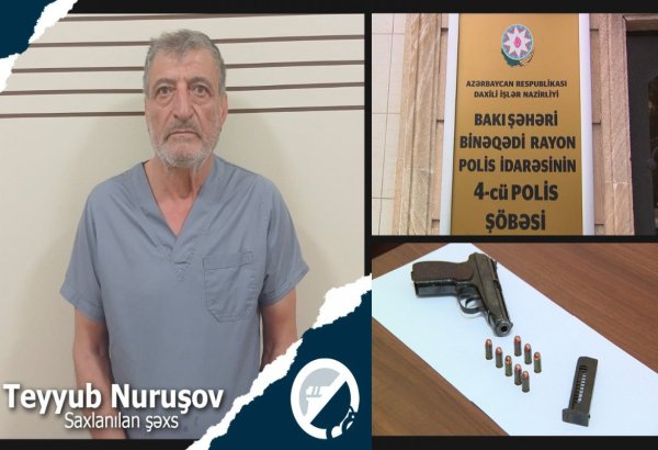 В Баку задержан мужчина, пытавшийся продать пистолет Макарова