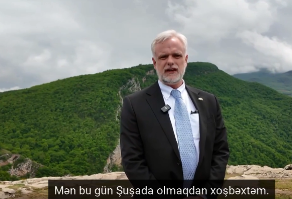 Happy to be in Shusha today, says US ambassador (VIDEO)