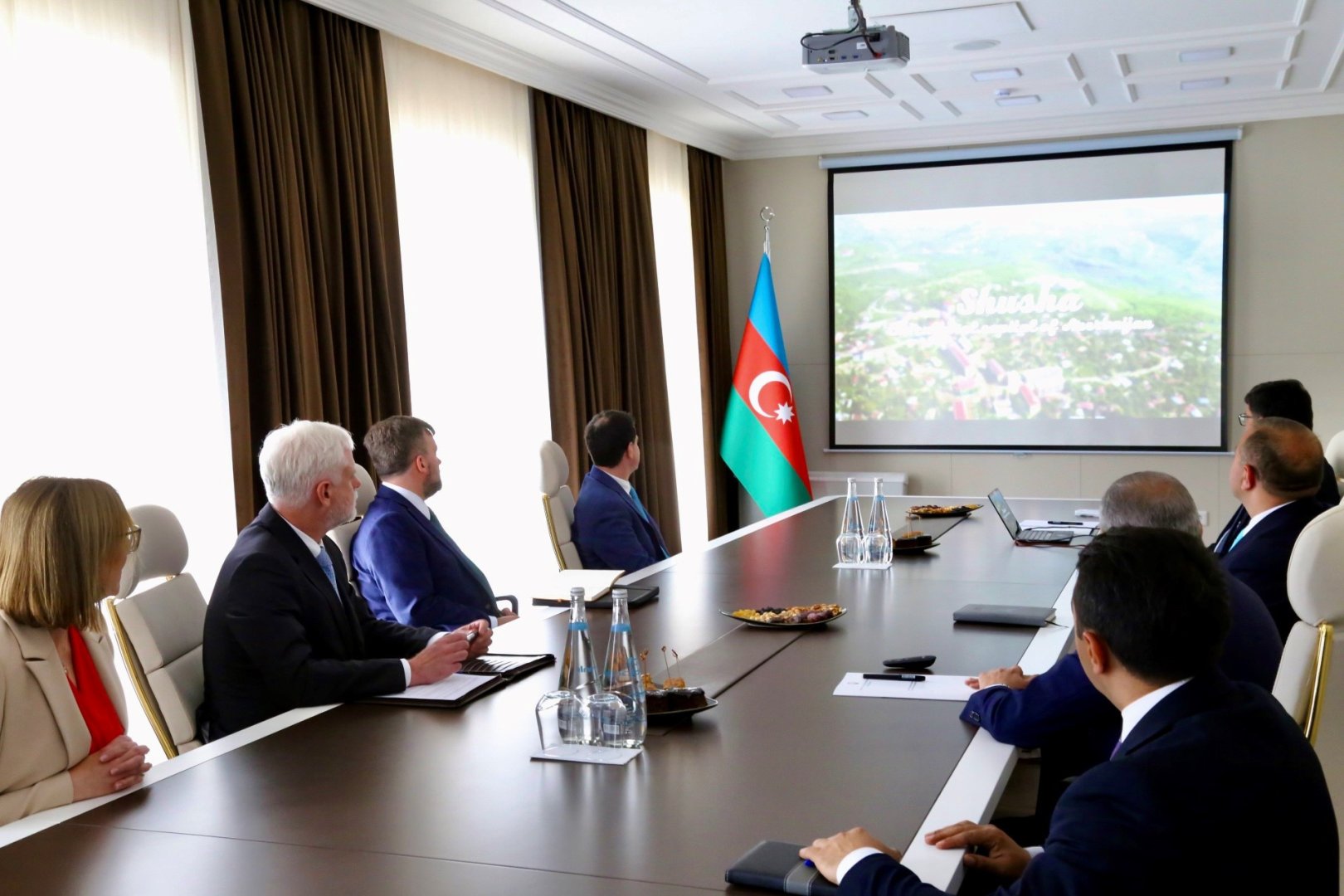 Посол США встретился в Шуше с Айдыном Керимовым (ФОТО)