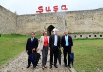 Посол США в Азербайджане посетил город Шуша (ФОТО)