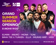 В Баку состоится первый open-air концерт нового музыкального сезона SEA BREEZE Summer LIVE  (ФОТО)