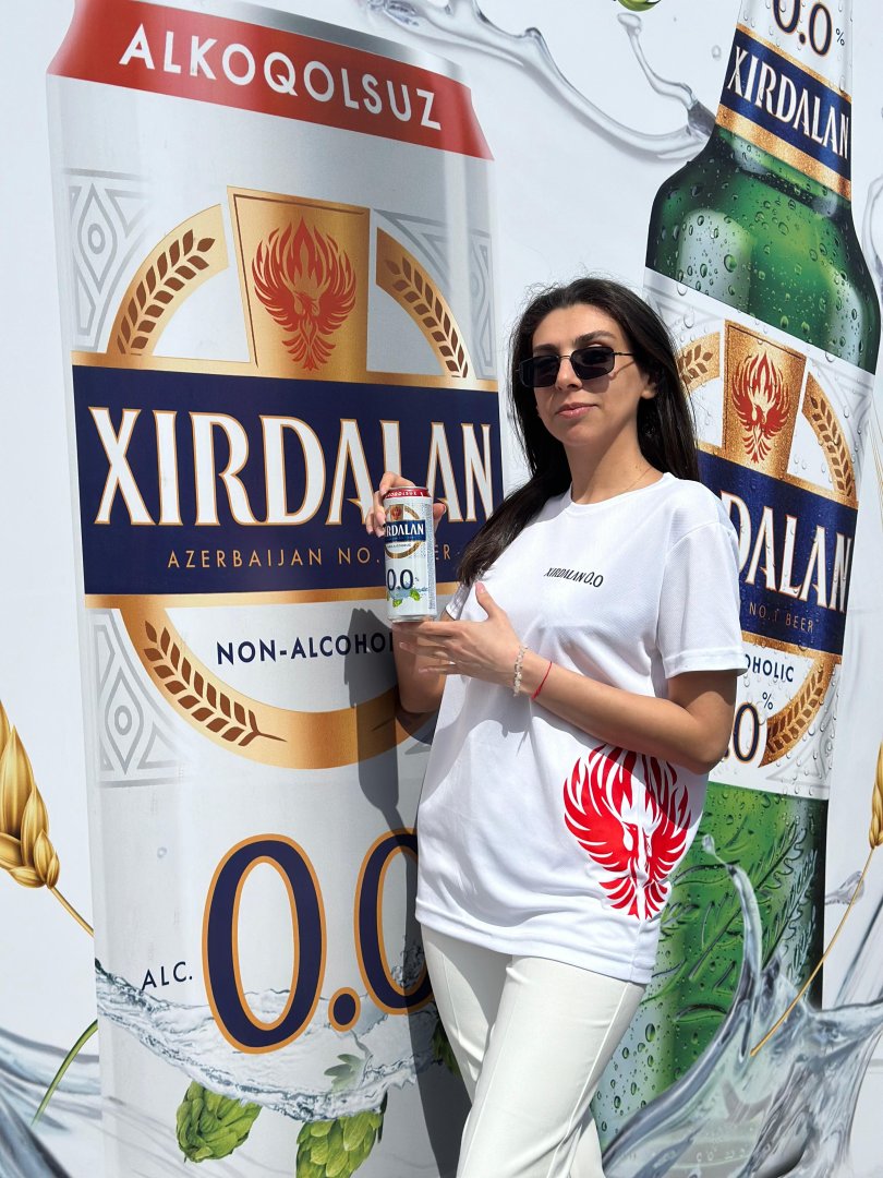 Xırdalan 0.0 — безалкогольный партнер Бакинского Марафона (ФОТО)