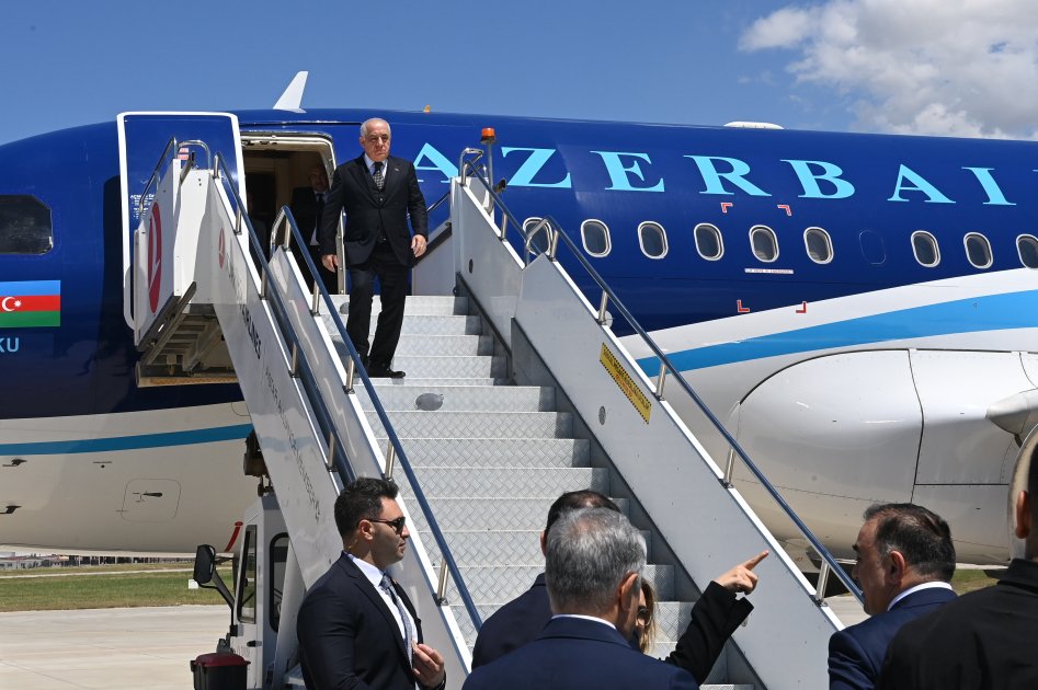 Али Асадов прибыл с официальным визитом в Турцию (ФОТО)