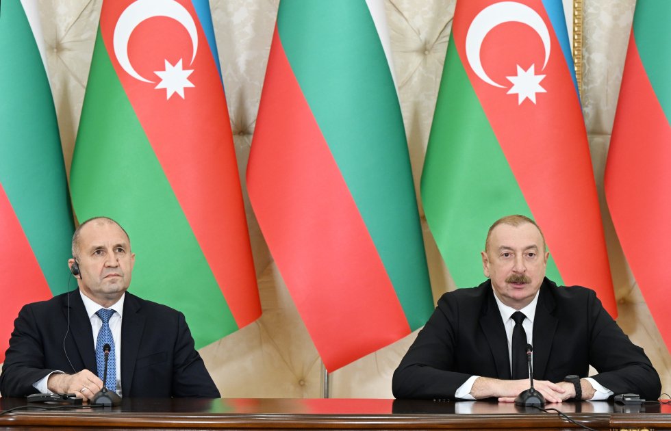 Президент Ильхам Алиев и Президент Румен Радев выступили с заявлениями для прессы (ФОТО/ВИДЕО)