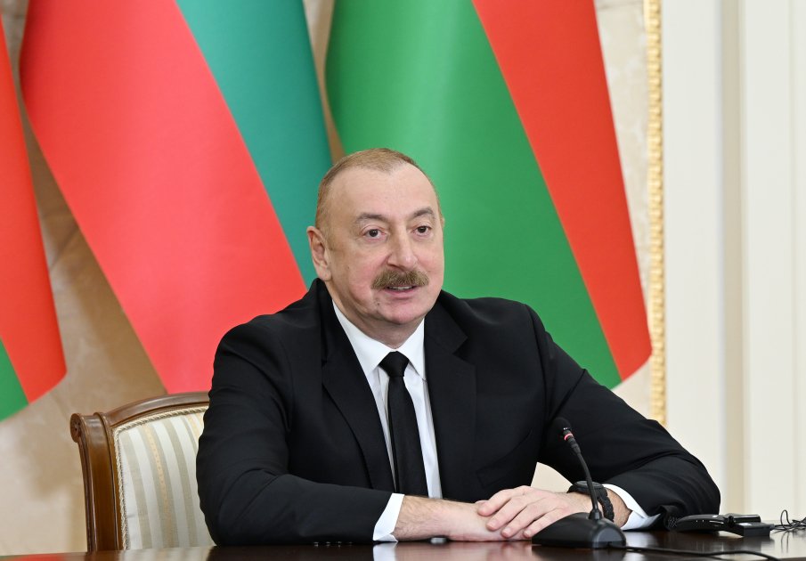Prezident İlham Əliyev: Bolqarıstan və Azərbaycan 2015-ci ildən strateji tərəfdaşdırlar (TAM BƏYANAT)