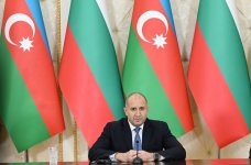 President Ilham Aliyev, President Rumen Radev make press statements (PHOTO/VIDEO)