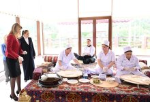 Первая леди Болгарии ознакомилась с образцами азербайджанской национальной кухни (ФОТО)
