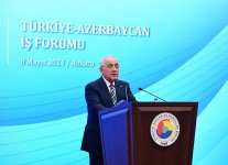 Ankarada Türkiyə-Azərbaycan Biznes Forumu keçirilib (FOTO/VİDEO) (YENİLƏNİB)