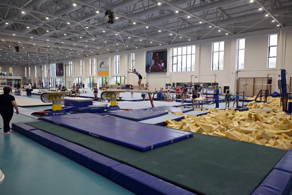 President, First Lady of Bulgaria view National Gymnastics Arena in Baku (PHOTO)