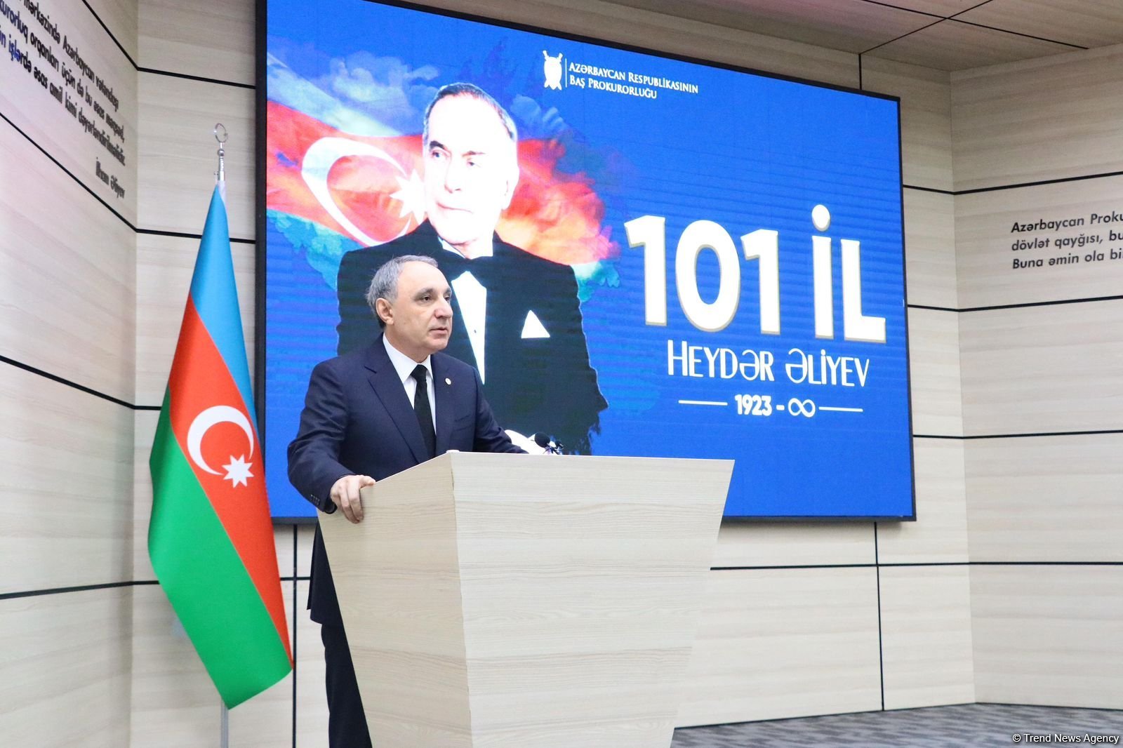 Великий лидер Гейдар Алиев имел исторические заслуги не только в Азербайджане, но и на территории бывшего СССР - Генпрокурор Азербайджана