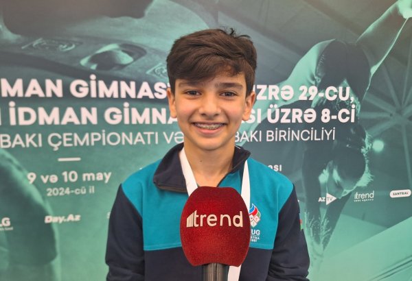 Соревнования показали, что нужно еще много тренироваться – бронзовый медалист чемпионата Баку по спортивной гимнастике