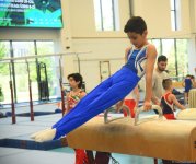 Bakı çempionatında 53 gimnast mübarizə aparır (FOTO)