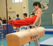 Стартовали соревнования открытого чемпионата и открытого первенства Баку по спортивной гимнастике (ФОТО)