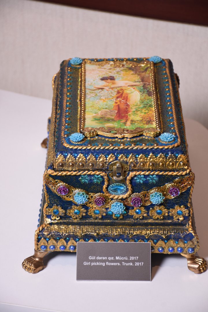 Сундуки, медальоны и украшения  - представлен проект  семьи Сардарлы (ФОТО)