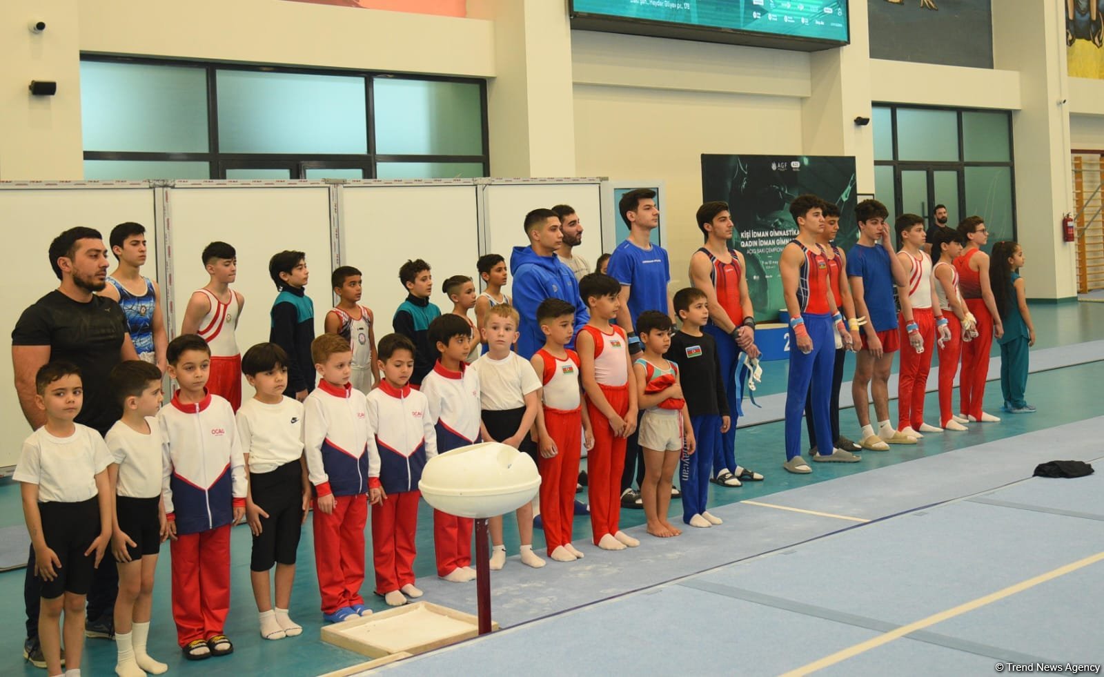 Bakı çempionatında 53 gimnast mübarizə aparır (FOTO)
