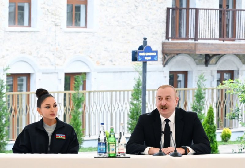 President Ilham Aliyev’s warning: If we see that weapons given to Armenia reach critical level, then, let no one have any hard feelings